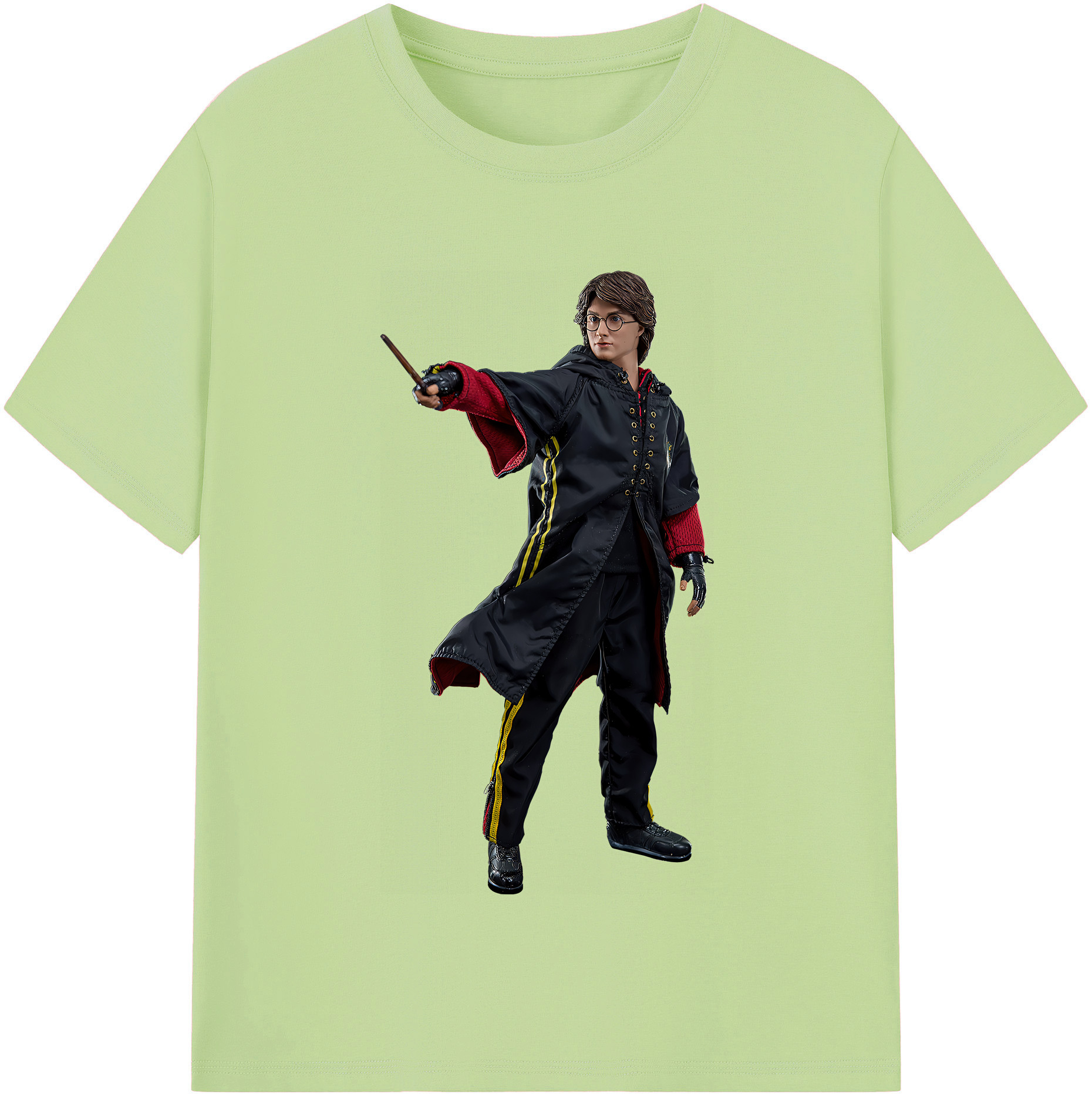 （画像用） Harry Potter ハリー・ポッターシリーズ 綿100％半袖Tシャツ（フロントプリント）